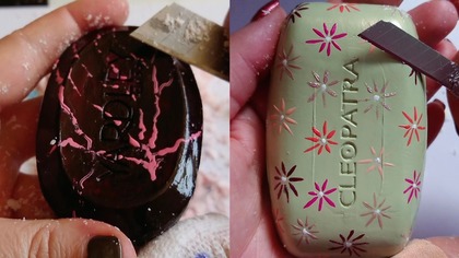 Soap Carving ASMR Relaxing Sounds no talking Satisfying ASMR Video