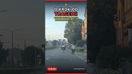 Wyprzedzali auta i jechali na jednym kole.  Elbląg mógł zobaczyć tragedię #Elbląg #policja #dascam