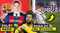 ZIELIŃSKI NA CELOWNIKU FC BARCELONY! JUVENTUS CHCE SPRZEDAĆ CRISTIANO RONALDO...