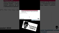 Zadanie 21 UJ 2023 #chemia #cke #medycyna #umed #chemistry #short #shorts #shortvideo #shortsvideo