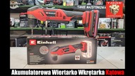Świetne Narzędzie do Zadań Specjalnych Akumulatorowa Kątowa Wiertarko-Wkrętarka Einhell TE-AD 18 Li