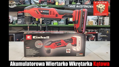 Niezależnie ile wiertarko wkrętarek posiadasz i jak  są one mocne to czasami znajdzie się sytuacja że z powodu rozmiaru nie będziesz mógł ich użyć. W takich przypadkach z pomocą może przyjść narzędzie wyspecjalizowane jakim jest Wiertarka kątowa.
Dziś przyjrzymy się właśnie takiemu urządzeniu marki Einchell o oznaczeniu modelowym TE-AD 18 Li - Solo https://einhell.pl/produkt/wkretarko-wkretarka-katowa-akumulatorowa-te-ad-18-li-solo-4514290/

Zapraszam na film i oczywiście zachęcam do dzielenia się swoimi opiniami w komentarzach.