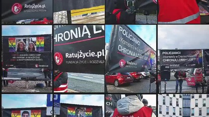Pierwsza pikieta Fundacji Życie i Rodzina pod komendą Policji w Częstochowie (1920p 30fps H264-128kbit AAC)