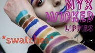 SWATCHES - NYX WICKED LIPPIE  2