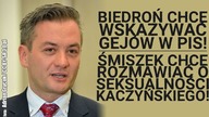 Biedroń chce wskazywać gejów w PiS! Śmiszek wystąpił u Rachonia!