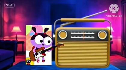 Ladybird Lu is playing a Rock Guitar Animation Compilation