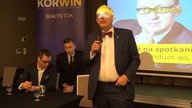 Janusz Korwin-Mikke w Suwałkach 20.02.2016 cześć II - pytania