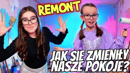 REMONT.  JAK SIĘ ZMIENIŁY NASZE POKOJE? #fikimikiagatkiimoniki