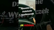 Hyundai i20 - działanie wycieraczek.  #naukajazdy #hyundaii20 #jazdydoszkalające