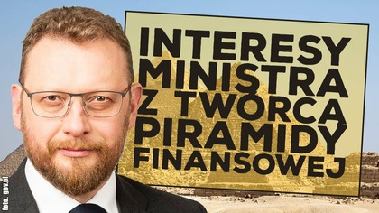 Twórca piramidy finansowej założył spółki z Łukaszem Szumowskim