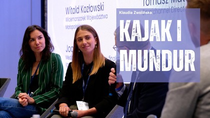 Klaudia Zwolińska: kajak i mundur