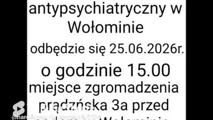 Zapraszamy na protest antypsychiatryczny przed sądem w Wołominie