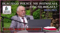 DLACZEGO POLSCE NIE POZWALAJĄ STAĆ SIĘ BOGATĄ? &rarr; https://www.youtube.com/watch?v=YcOzHL86NNw