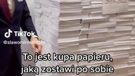  Sławomir Mentzen: To jest kupa papieru, która pozostawi po sobie PiS i Jarosław Kaczyński!