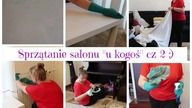Porządki w salonie  u kogoś cz 2 Posprzątaj ze mną  Motywacyjne sprzątanie  Uporządkowana