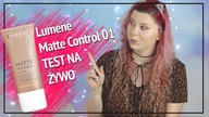 TEST: PODKŁAD LUMENE MATTE CONTROL 01