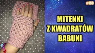 Jak zrobić proste mitenki z kwadratów babuni, włóczka z DEALZ #diy #crochet #handmade #159