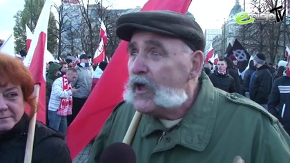 Prawdziwy Polak na Marszu Niepodległości 2013