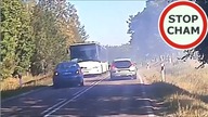 Passatem na czołówkę - tak dochodzi do tragedii #1594 Wasze Filmy