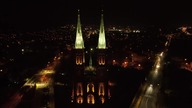 Rybnik Nocą z Drona