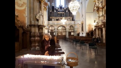 Dominican Church of the Holy Spirit.  Kościół Ducha Świętego w Wilnie.  Vilniaus Šv.  Dvasios banyčia