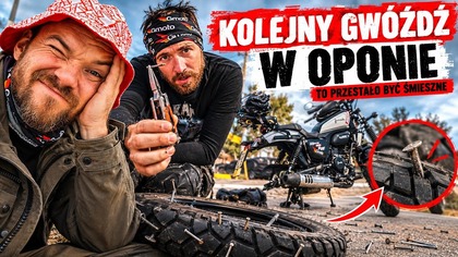 Poradzić sobie pośrodku niczego: kolejny gwóźdź w oponie.