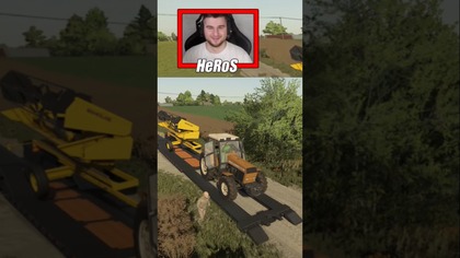 KTOŚ PRZYSPAWAŁ WÓZEK DO LAWETY  #farming