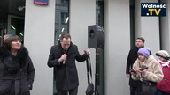 Konrad Berkowicz na proteście przeciwko INWIGILACJI pod Sejmem!