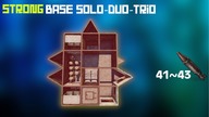 STRONG BASE SOLO DUO TRIO RUST 41+ ROCKETS