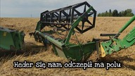 Kosimy pszenice, szału nie ma - żniwa 2021 John Deere