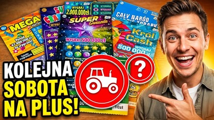 Zdrapki Lotto  Wjechał traktor i kolejne rarytasy! 