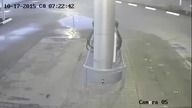 Ekstremalny wjazd na stację benzynową