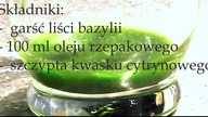 Oliwa bazyliowa - SauteSzkołaGotowania