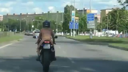 Ciekawy str&oacute;j motocyklowy 18+