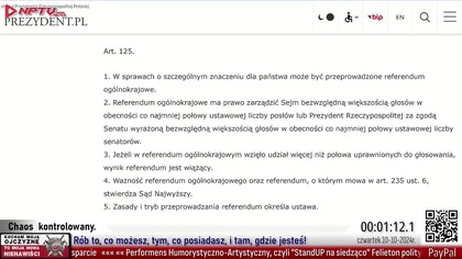 Chaos kontrolowany (09.10.2024)