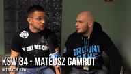 KSW 34 - Mateusz Gamrot w trakcie KSW.