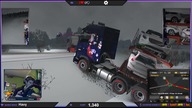 Przez rondo prosto w ETS2 Shot