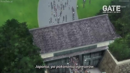 Gate Jieitai Kanochi nite, Kaku Tatakaeri - Sezon 1 - Odcinek 3 - Ognisty smok [1080p] Napisy PL 1080p