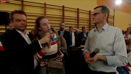 11. 03. 2023r Oko w oko z Morawieckim! Zadaję pytania