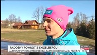 Jan Ziobro powrócił z Engelbergu (23. 12. 2013)