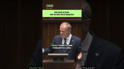 Tusk o czystej polskości.  To się składa w coraz bardziej niepokojącą całość #shorts