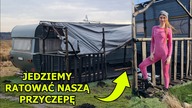 Nasz przyczepa i SZKODY PO DUŻYCH WIATRACH - co zastaliśmy na działce?