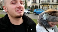 DOKLEIŁAM MU SZTUCZNE RZĘSY!!! | Okcia i Kapi