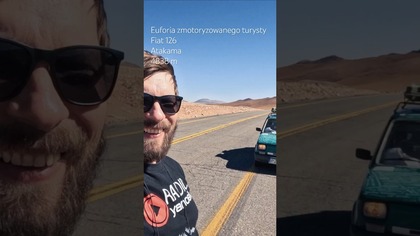 Euforia zmotoryzowanego turysty #fiat126p #classiccar