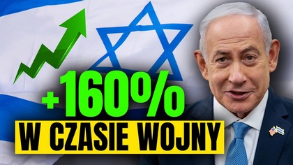 Izraelska giełda +160% w czasie wojny.  Jak to możliwe?