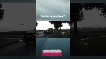 Myślał, że zdąży? BMW wyprzedza i kończy w polu #polskiedrogi #danger