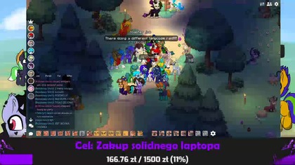 Eksploracja świata Pony Town wraz z widzami