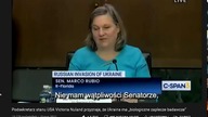 Podsekretarz stanu USA Victoria Nuland przyznaje, że Ukraina ma biologiczne zaplecze badawcze - Napi