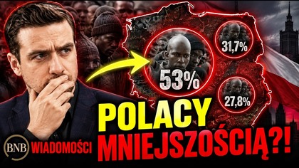 Polacy MNIEJSZOŚCIĄ W Małych Miastach! GUS: 53% CUDZOZIEMCÓW