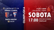 Piłka nożna 3 liga.  Warta Gorzów - Górnik II Zabrze